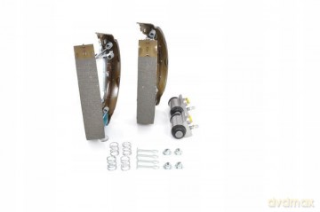Zestaw szczęk hamulcowych Bosch 0 204 114 190 Peugeot Toyota Citroen