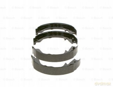 Zestaw szczęk hamulcowych Bosch 0 986 487 739 Peugeot Citroen Mitsubishi Subaru