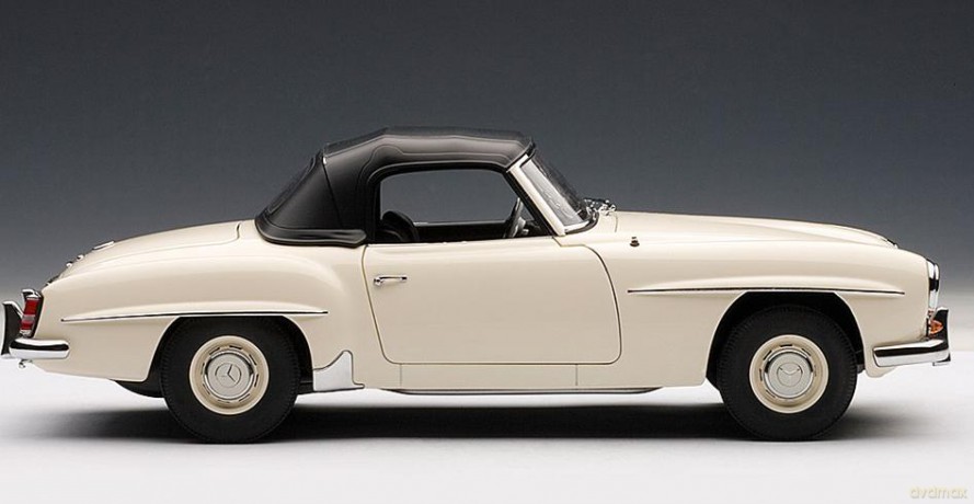 AUTOART MercedesBenz 190 SL (white) 76117 [MODELARSTWO]