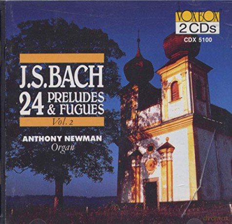 Johann Sebastian Bach: 24 Preludes and Fugues [CD]