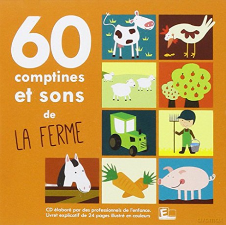 60 Comptines Sons De La Ferme [CD]