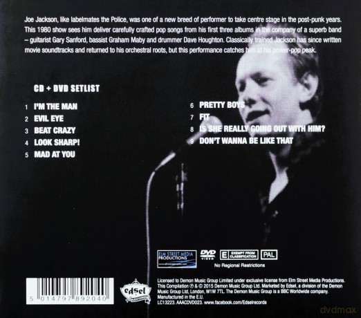 Joe Jackson: Access All Areas [2CD]