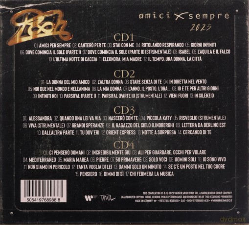 Pooh: Amicixsempre [4CD]