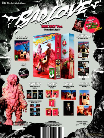 Key: Bad Love (Photobook B Ver.) [CD]