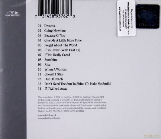 Gabrielle: Dreams Can Come True - Greatest Hits Vol. 1 [CD]