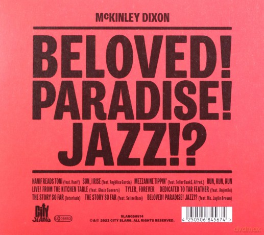 Mckinley Dixon: Beloved Paradise Jazz [2CD]