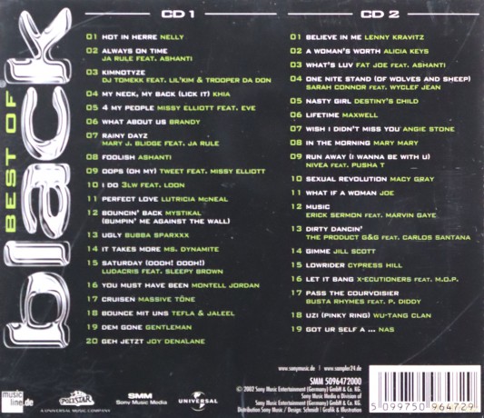 Best Of Black '02 [CD]
