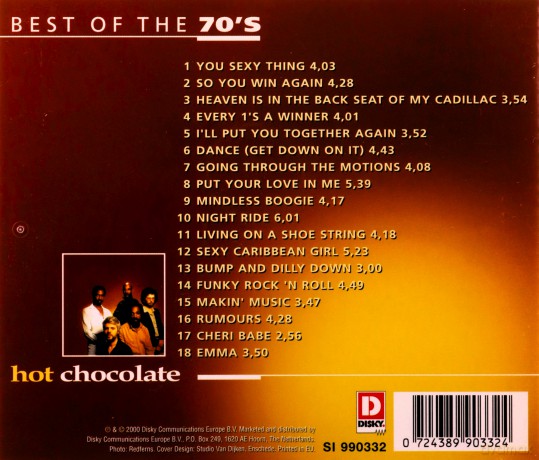 Hot Chocolate: Best of the 70's [CD]