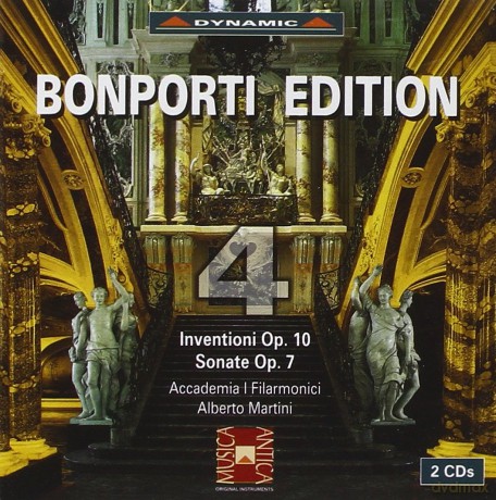 F.A. Bonporti: Bonporti: Inventioni, Op. 10; Sonate Op. 7, Vol. 4 [2CD]