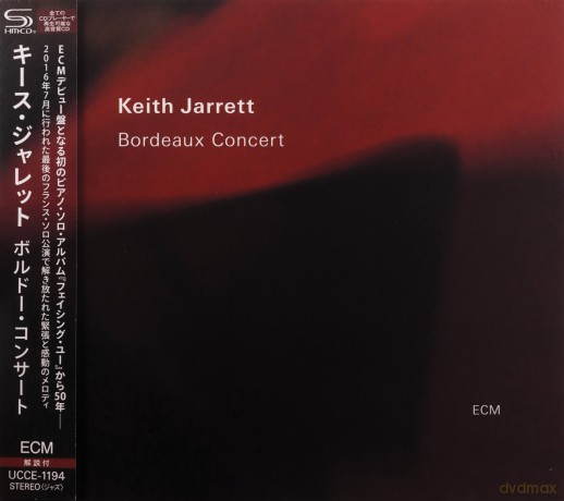 Keith Jarrett: Bordeaux Concert [CD]