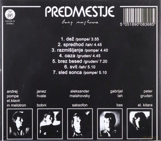 Predmestje: Brez Naslova [CD]