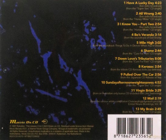 Morphine: B-Sides And Otherwise [CD]