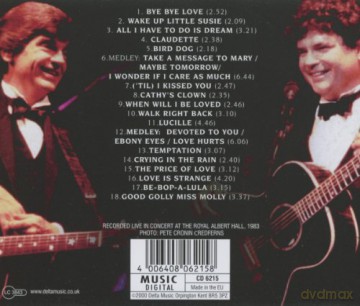 The Everly Brothers: Bye Bye Love [CD]