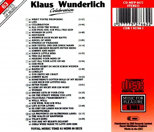 Klaus Wunderlich: Celebration [CD]