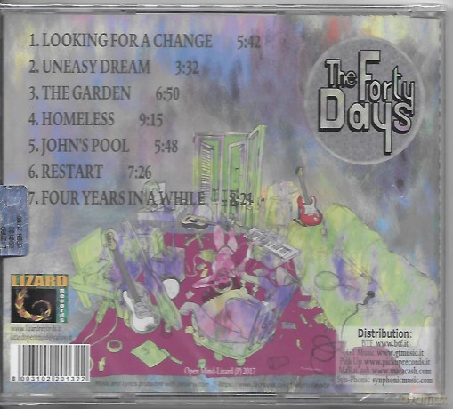 Forty Days: Colour Of Change [CD]
