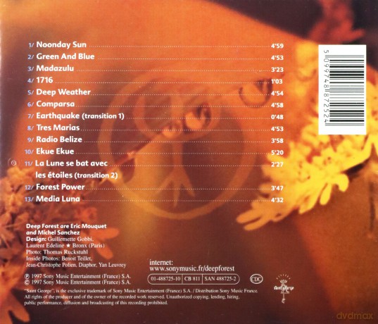 Deep Forest: Comparsa [CD]