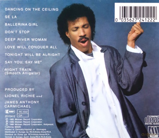 Lionel Richie: Dancing on the Ceiling [CD]