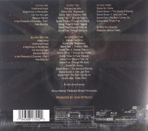 Dream Theater: Distant Memories - Live In London (3cd/2bluray (digipack) In Slipcase) [CD]
