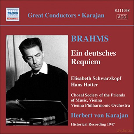 Johannes Brahms: Ein Deutsches Requiem [CD]