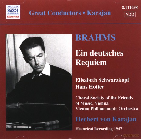 Johannes Brahms: Ein Deutsches Requiem [CD]