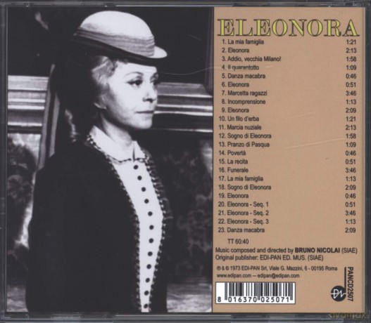 Bruno Nicolai: Eleonora soundtrack [CD]