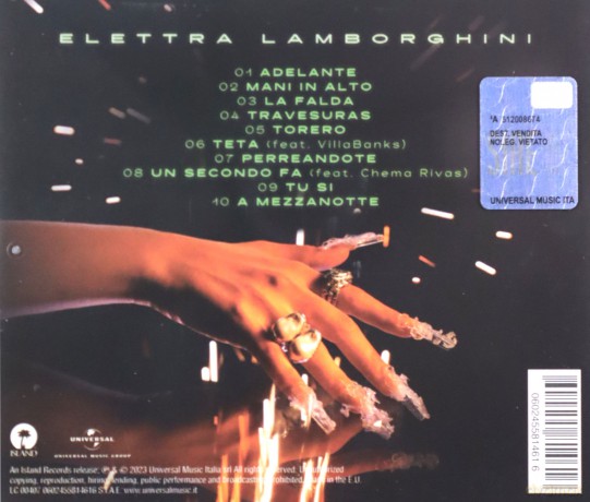Elettra Lamborghini: Elettraton [CD]