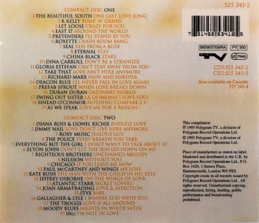 Endless Love [CD]