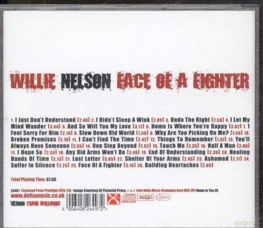 Willie Nelson: Face of a Fighter [CD]