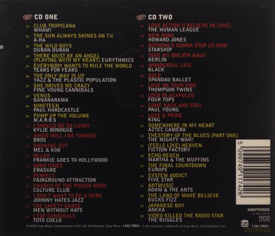 Fantastic 80's, Vol.2 [CD]