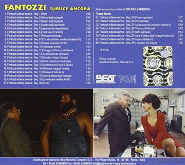 Bruno Zambrini: Fantozzi Subisce Ancora [CD]