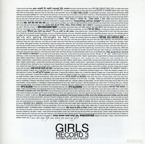 Girls: Father, Son Holy Ghost [CD]