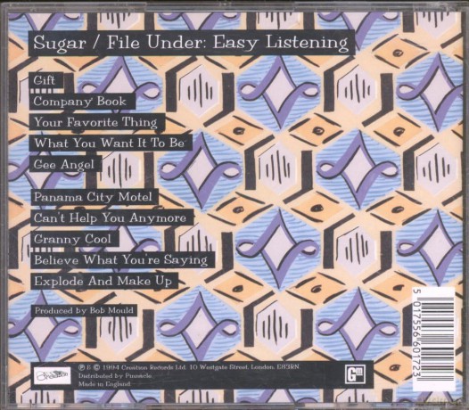 Sugar: File Under: Easy Listening [CD]