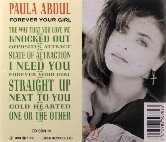 Paula Abdul: Forever Your Girl [CD]