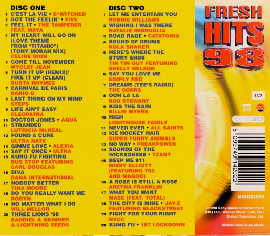 Fresh Hits '98 [2CD]