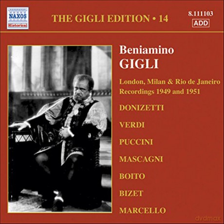 Beniamino Gigli: Gigli, Vol. 14 [CD]
