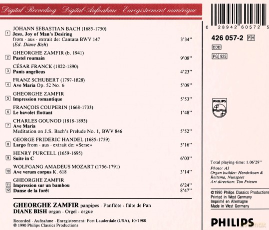 Gheorghe Zamfir: Glorious Pipes [CD]