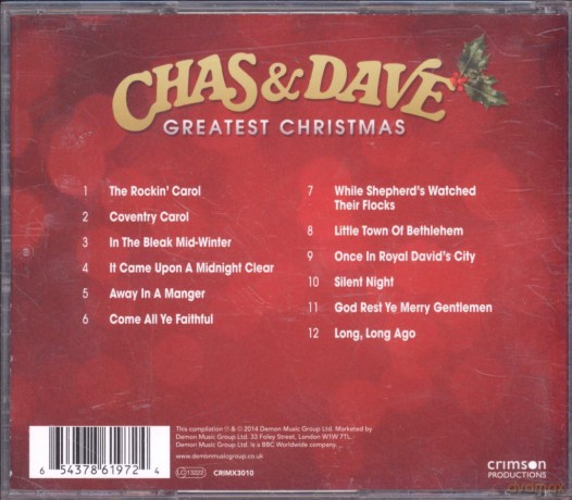 Chas N Dave: Greatest Christmas [CD]