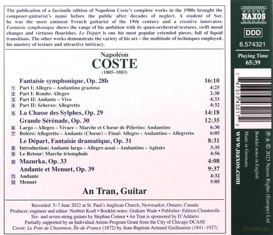 Tran,An: Guitar Works, Vol. 6 [CD]