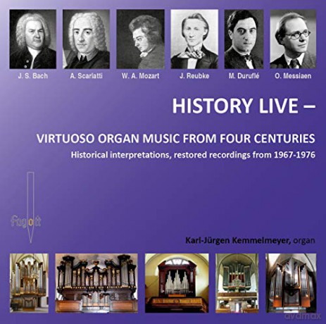 Kemmelmeyer,Karl-JüRgen: History Live: Virtuoso Organ Music From Four Centuries [CD]
