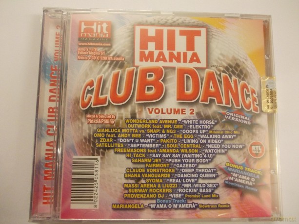 Hit Mania Club Dance 2 Vol. [CD]