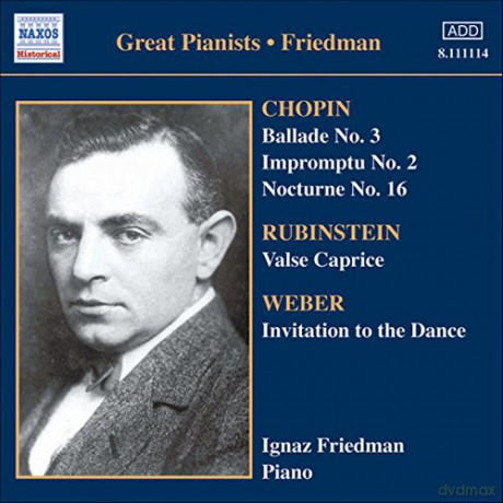 Ignaz Friedman: Ignaz Friedman - Complete Recordings, Vol 5 [CD]
