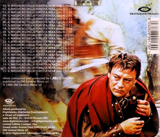Carlo Savina: Il Massacro Della Foresta Nera [CD]