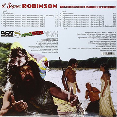 Guido De Angelis: Il Signor Robinson Mostruosa Storia D'Amore E [CD]