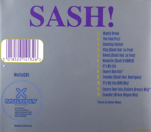 Sash!: It'S My Life [CD]