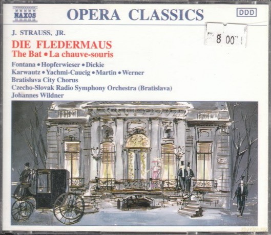 Johann Strauss: J. Strauss Jr.: Die Fledermaus [2CD]
