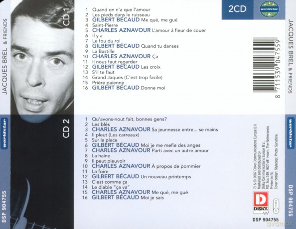 Jacques Brel: Jacques Brel and Friends [2CD]