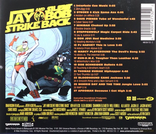 Jay and Silent Bob Strike Back [CD]