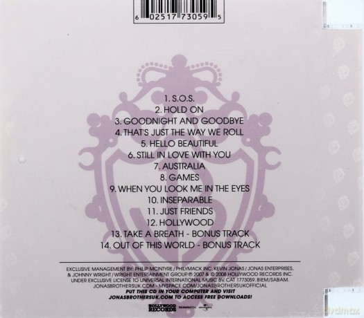 Jonas Brothers: Jonas Brothers [CD]