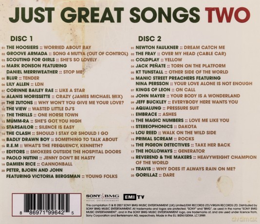 Just Great Songs Two [2CD]