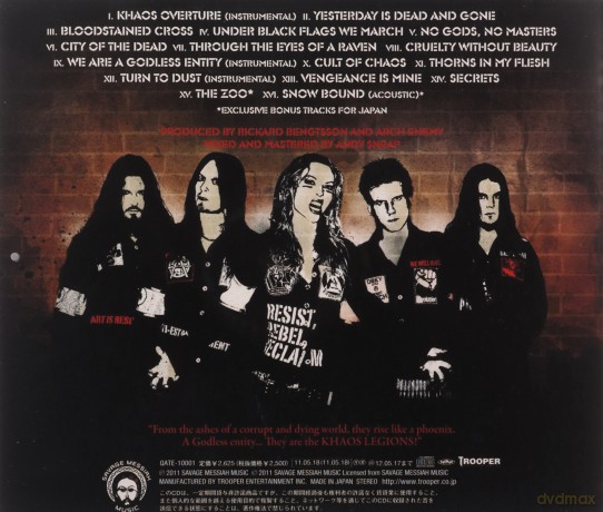 Arch Enemy: Khaos Legions + 2 [CD]